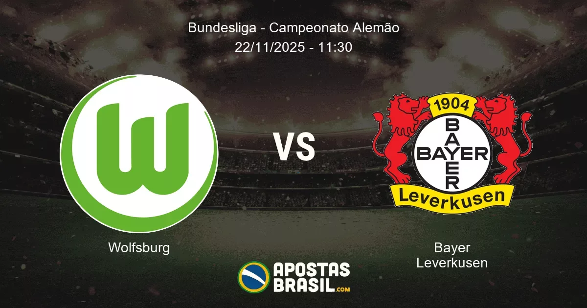 Wolfsburg Bayer Leverkusen Bundesliga Campeonato Alemo 22112025 1130
