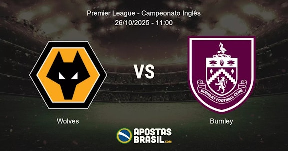 Wolves Burnley Premier League Campeonato Ingls 26102025 1100