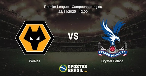 Wolves Crystal Palace Premier League Campeonato Ingls 22112025 1200