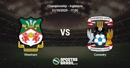 Wrexham Coventry Championship Inglaterra 31102025 1700