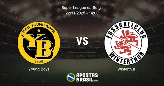 Young Boys Winterthur Super League da Sua 22112025 1400