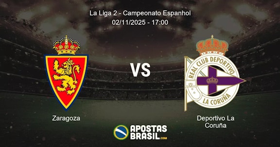Zaragoza Deportivo La Corua La Liga 2 Campeonato Espanhol 02112025 1700