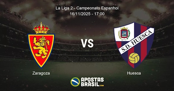 Zaragoza Huesca La Liga 2 Campeonato Espanhol 16112025 1700