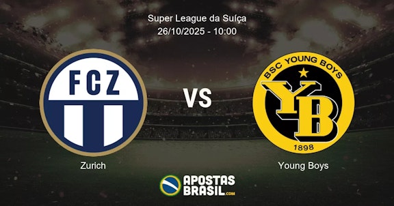 Zurich Young Boys Super League da Sua 26102025 1000