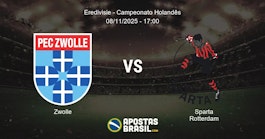 Zwolle Sparta Rotterdam Eredivisie Campeonato Holands 08112025 1700