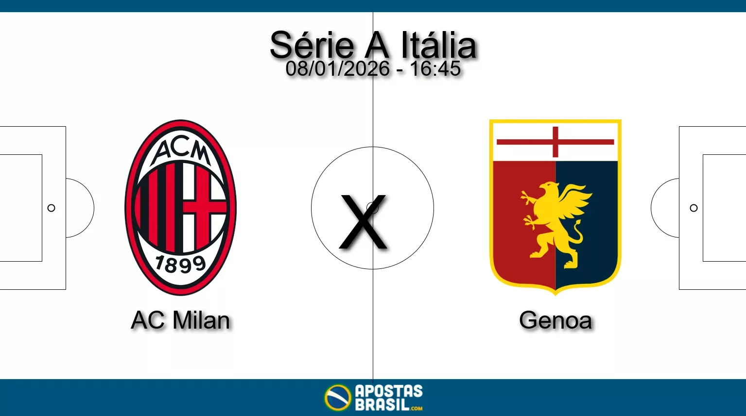Ac milan x genoa serie a italia 08 01 2026