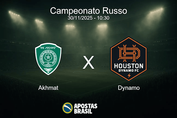 Akhmat x dynamo campeonato russo 30 11 2025