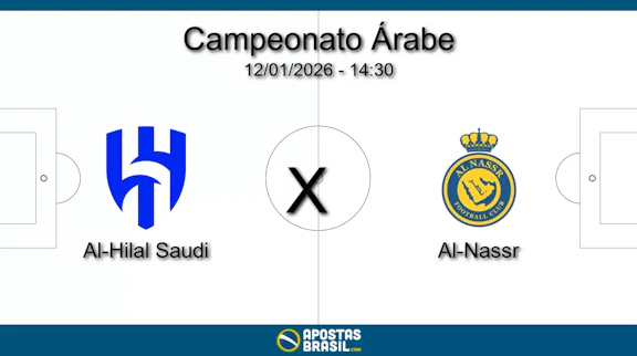 Al hilal saudi x al nassr campeonato arabe 12 01 2026