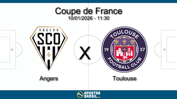 Angers x toulouse coupe de france 10 01 2026