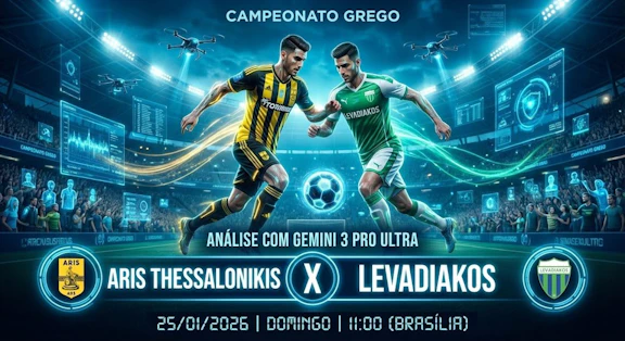 Aris thessalonikis x levadiakos 25 01 2026