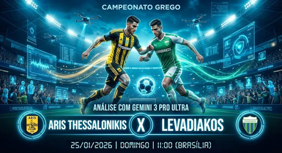Aris thessalonikis x levadiakos 25 01 2026
