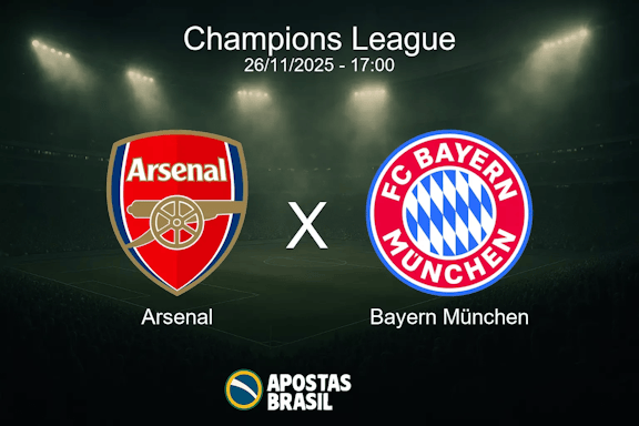 Arsenal x bayern munchen champions league 26 11 2025