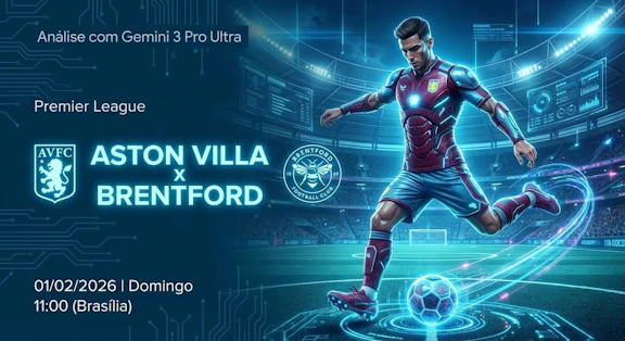 Aston villa x brentford 01 02 2026