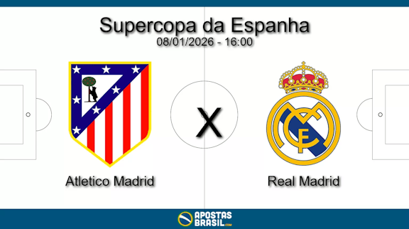 Atletico madrid x real madrid supercopa da espanha 08 01 2026