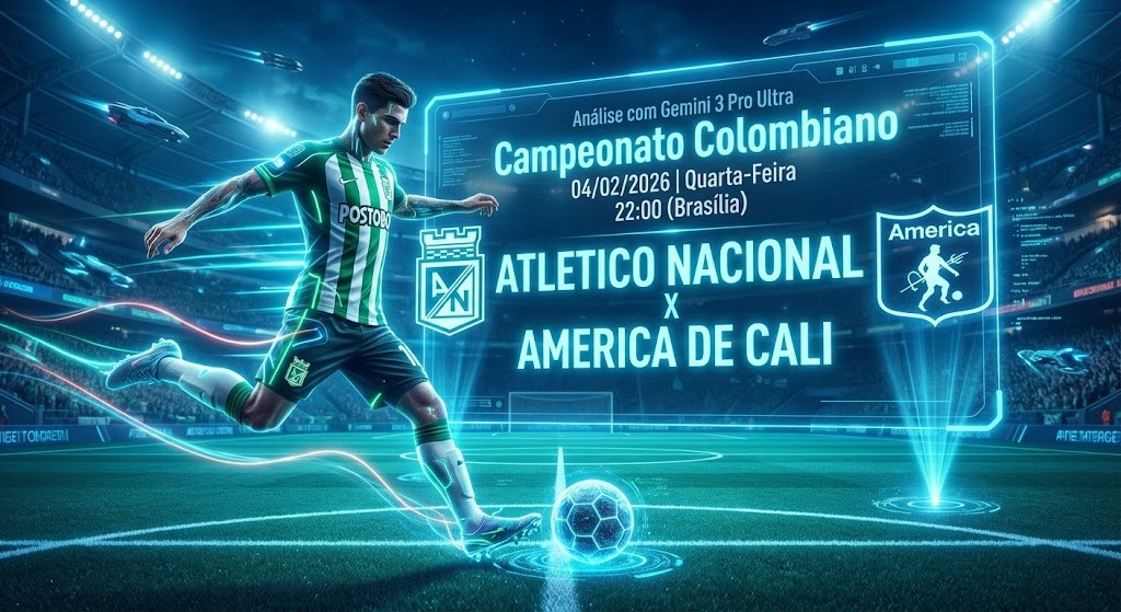 Atletico nacional x america de cali 04 02 2026