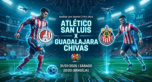 Atletico san luis x guadalajara chivas 31 01 2026