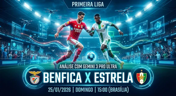 Benfica x estrela 25 01 2026