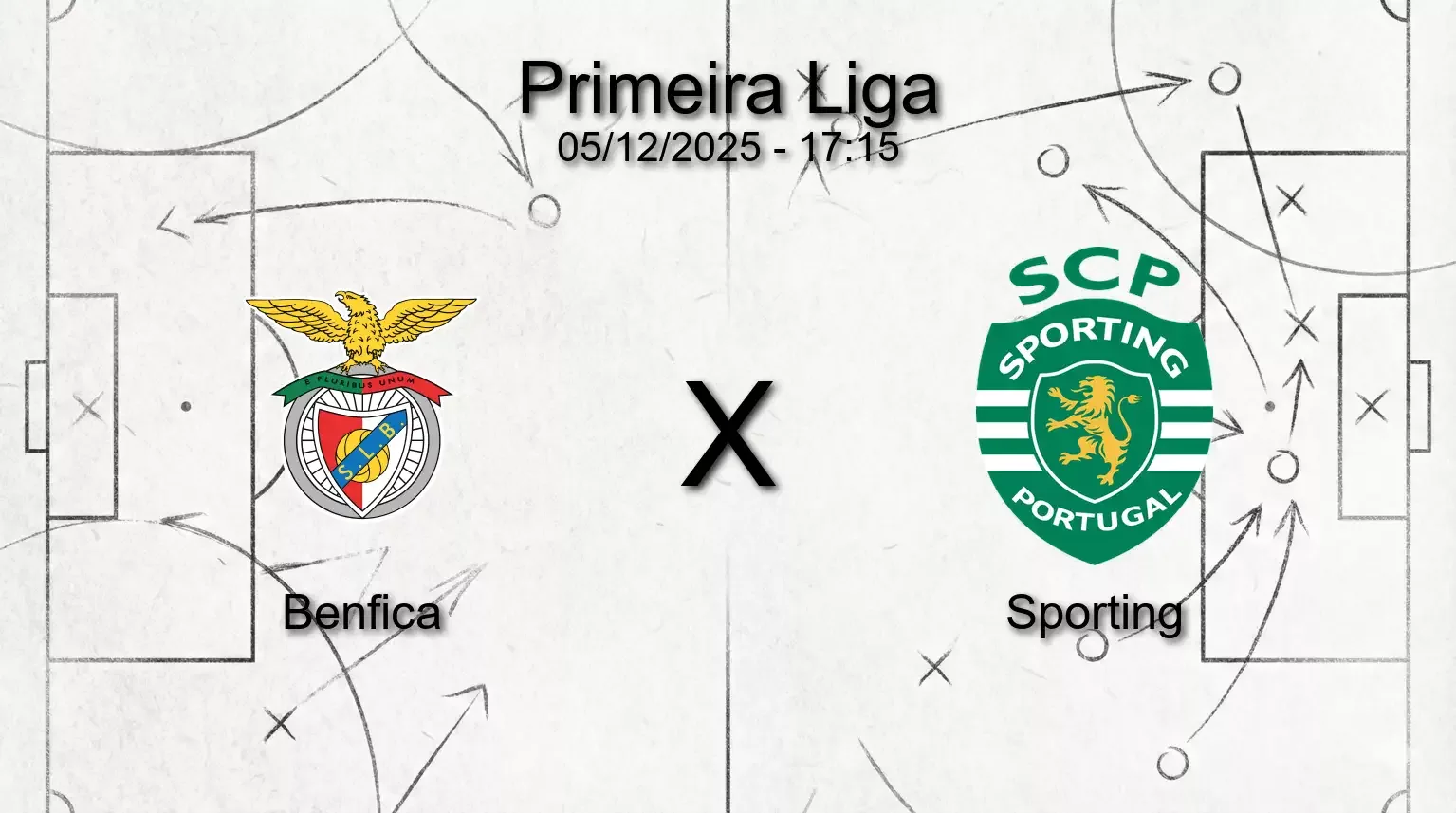 Benfica x sporting primeira liga 05 12 2025