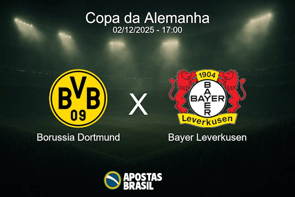 Borussia dortmund x bayer leverkusen copa da alemanha 02 12 2025