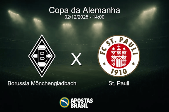 Borussia monchengladbach x st pauli copa da alemanha 02 12 2025