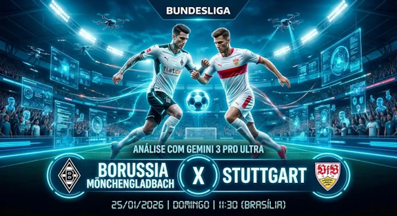 Borussia monchengladbach x stuttgart 25 01 2026
