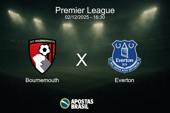 Bournemouth x everton premier league 02 12 2025
