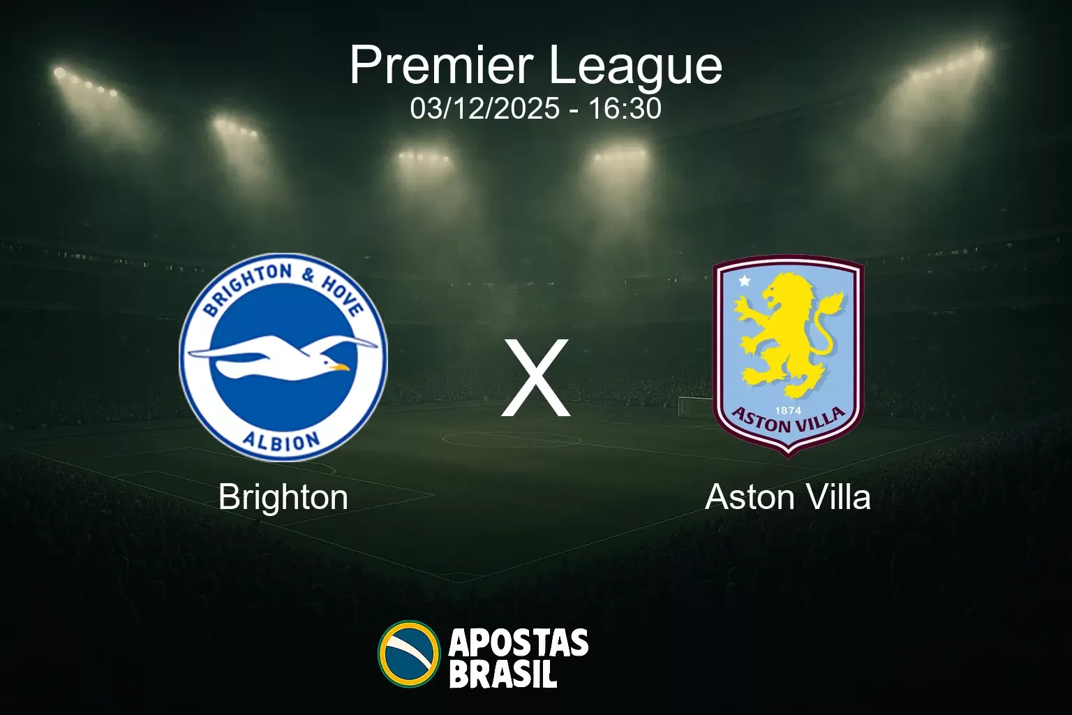 Brighton x aston villa premier league 03 12 2025