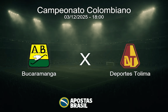 Bucaramanga x deportes tolima campeonato colombiano 03 12 2025