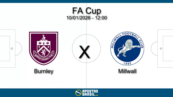 Burnley x millwall fa cup 10 01 2026