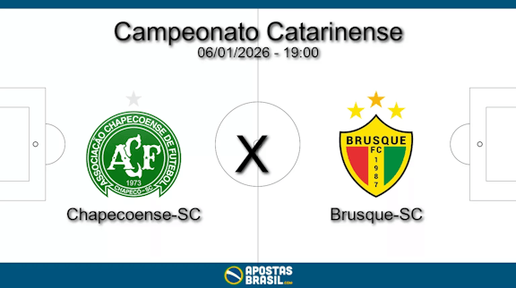 Chapecoense sc x brusque sc campeonato catarinense 06 01 2026