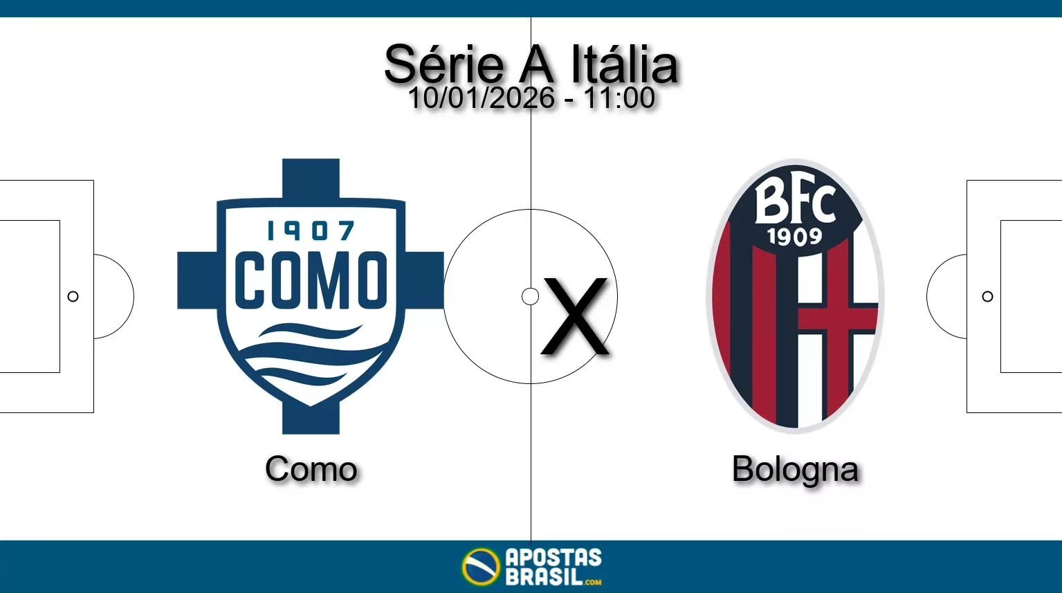 Como x bologna serie a italia 10 01 2026