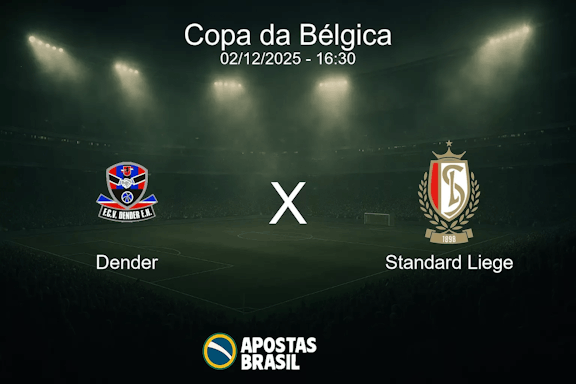 Dender x standard liege copa da belgica 02 12 2025