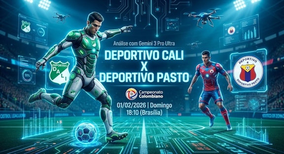 Deportivo cali x deportivo pasto 01 02 2026