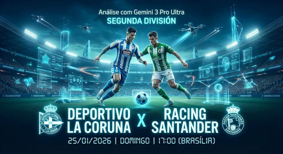 Deportivo la coruna x racing santander 25 01 2026