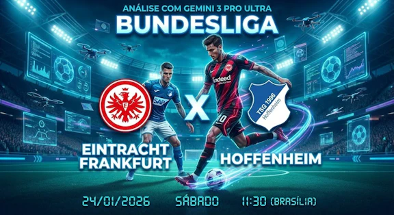 Eintracht frankfurt x hoffenheim 24 01 2026