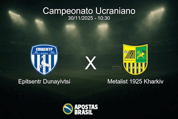 Epitsentr dunayivtsi x metalist 1925 kharkiv campeonato ucraniano 30 11 2025