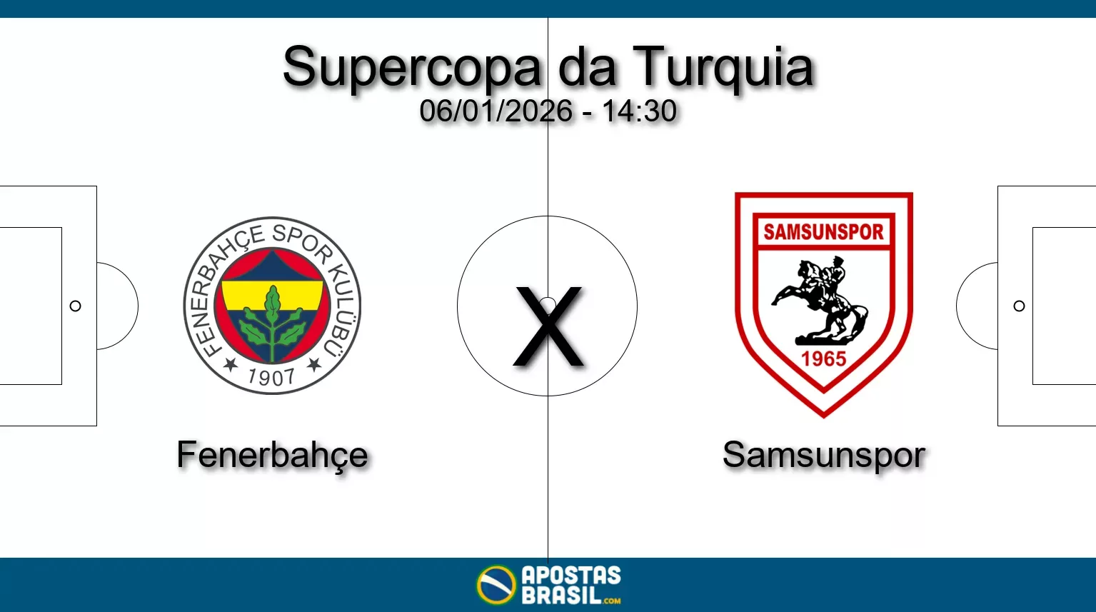 Fenerbahce x samsunspor supercopa da turquia 06 01 2026