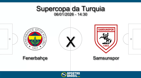 Fenerbahce x samsunspor supercopa da turquia 06 01 2026
