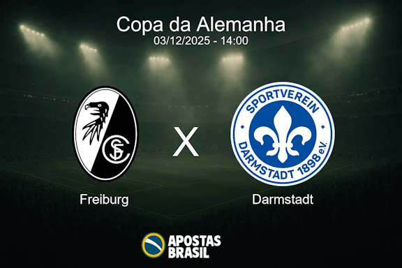 Freiburg x darmstadt copa da alemanha 03 12 2025