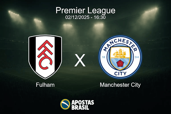 Fulham x manchester city premier league 02 12 2025