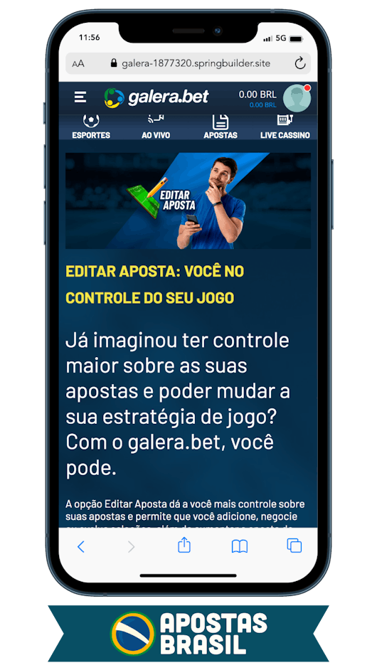 Esporte Apostas Online Conceito Banner App Aposta Online Futebol