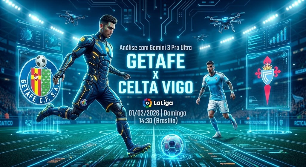 Getafe x celta vigo 01 02 2026