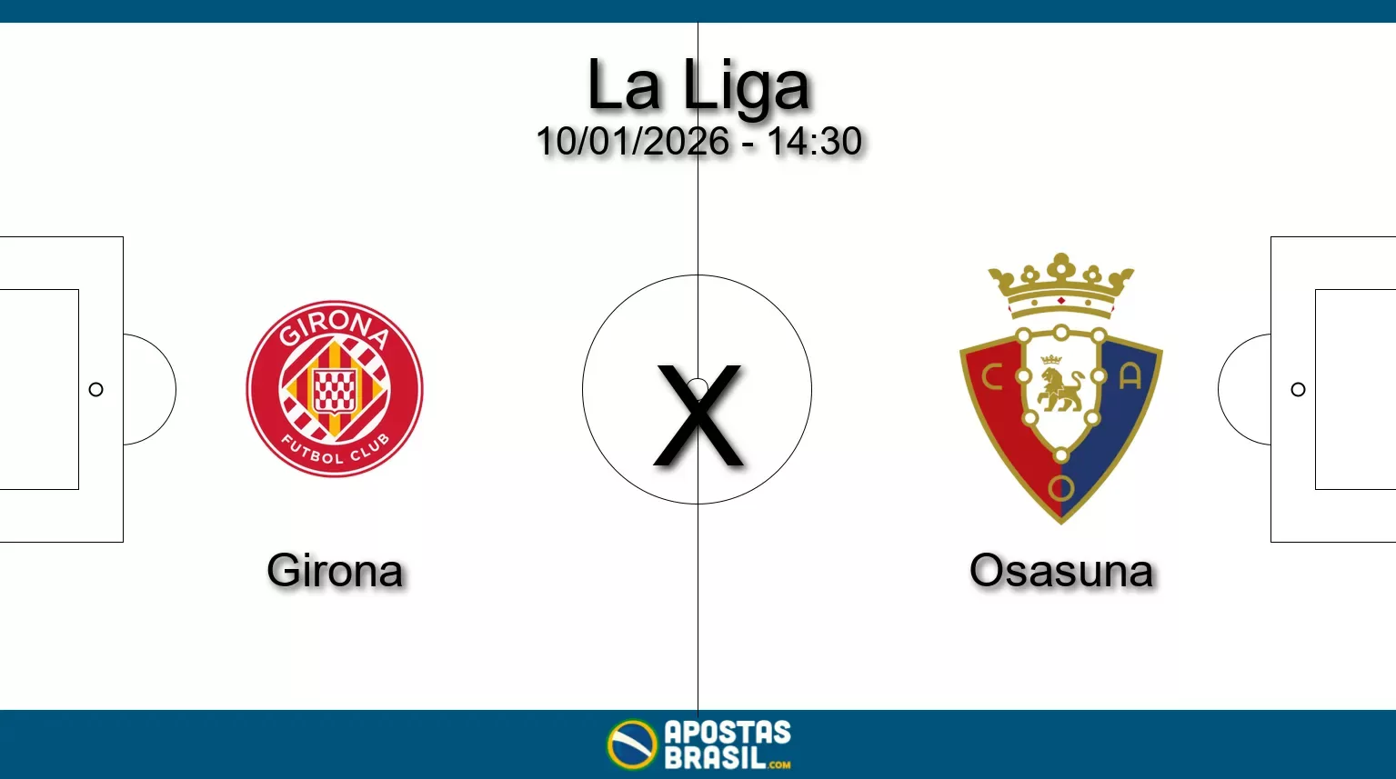 Girona x osasuna la liga 10 01 2026
