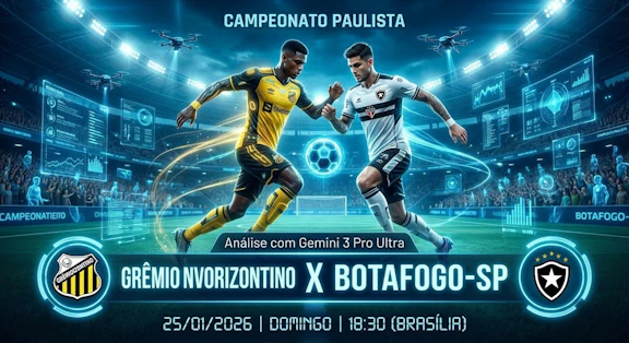 Gremio novorizontino x botafogo sp 25 01 2026