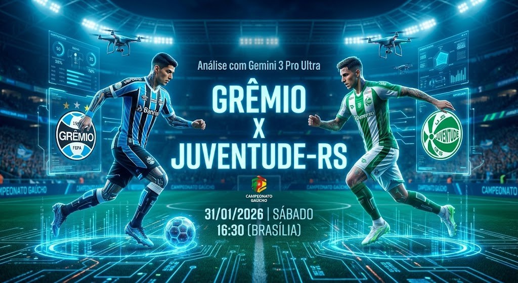 Gremio x juventude rs 31 01 2026