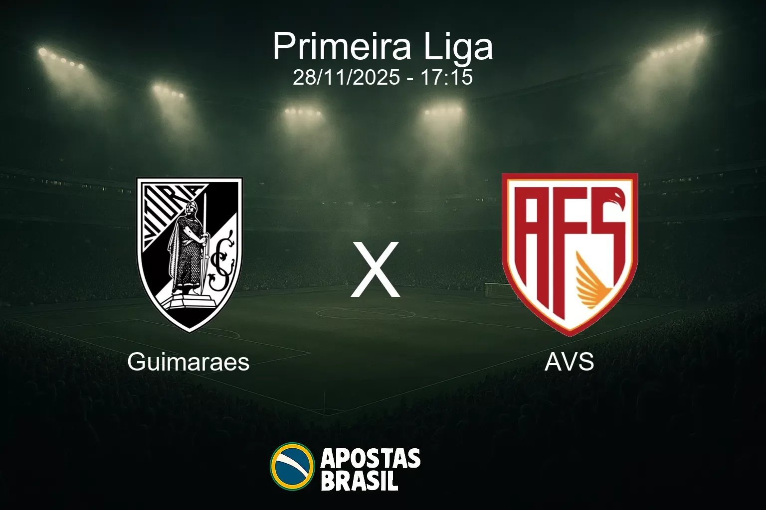 Guimaraes x avs primeira liga 28 11 2025