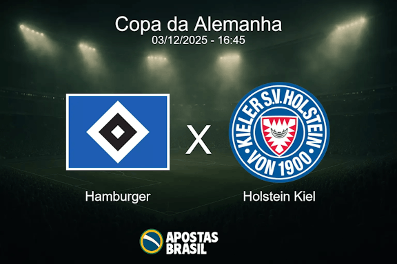 Hamburger x holstein kiel copa da alemanha 03 12 2025