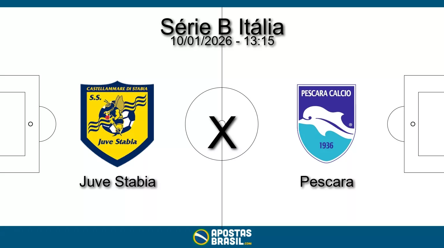 Juve stabia x pescara serie b italia 10 01 2026