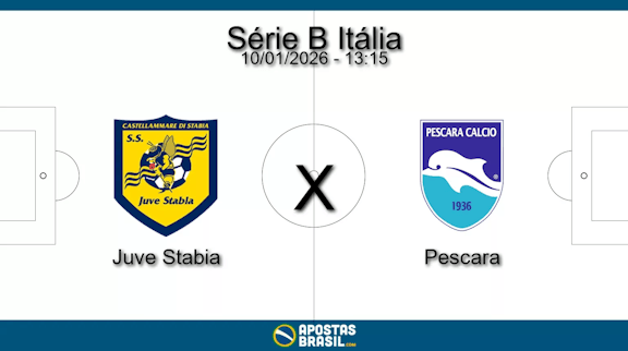 Juve stabia x pescara serie b italia 10 01 2026