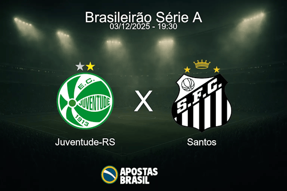 Juventude rs x santos brasileirao serie a 03 12 2025